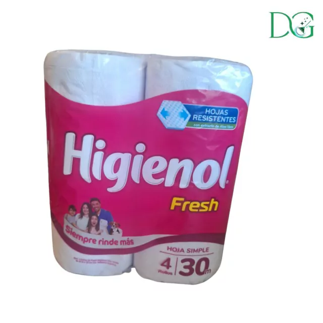 Papel higienico fresh x4x30mts(Higienol)