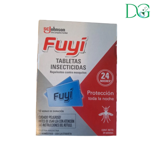 Tabletas insecticidas Fuyi x24
