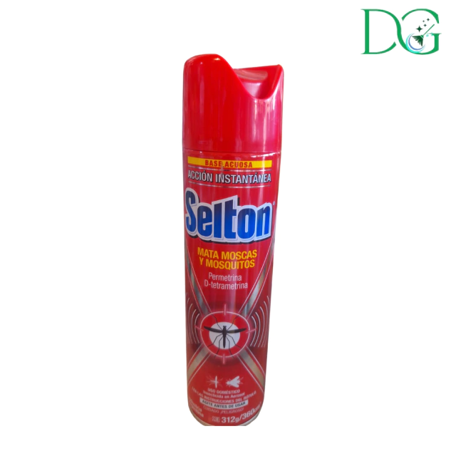 Selton mata moscas y mosquitos de base acuosa
