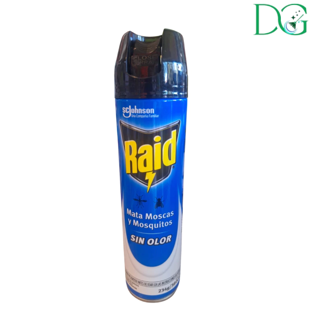Raid mata moscas y mosquitos sin olor