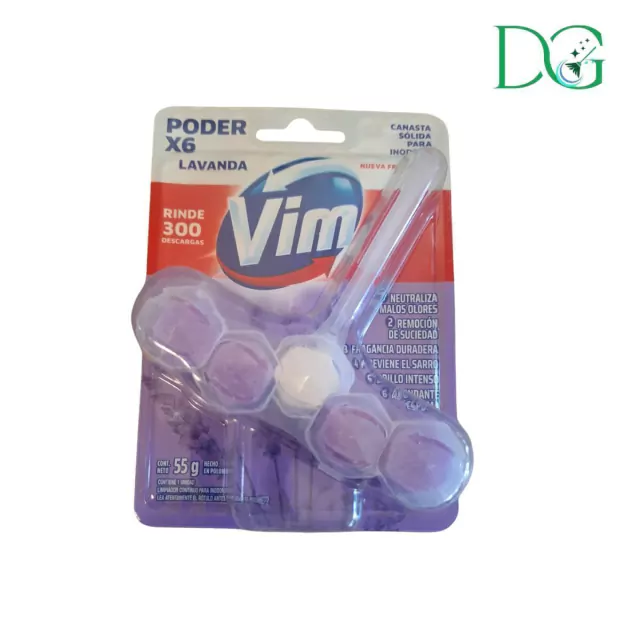 Vim canasta para inodoro x6