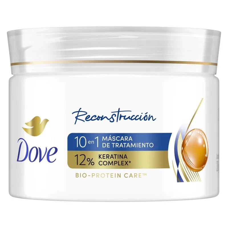 Máscara de Tratamiento Dove 1 Minuto Reconstrucción x 300 g
