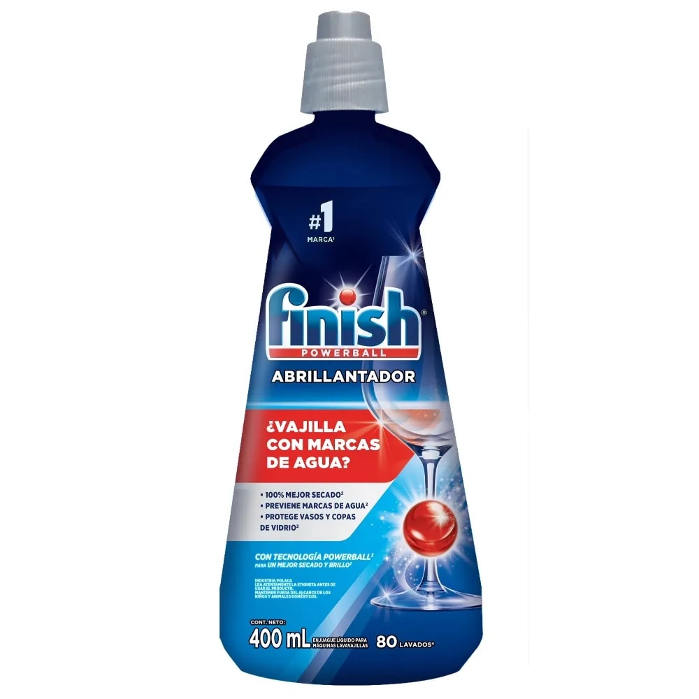 Finish para Lavavajillas Abrillantador  x400 ml