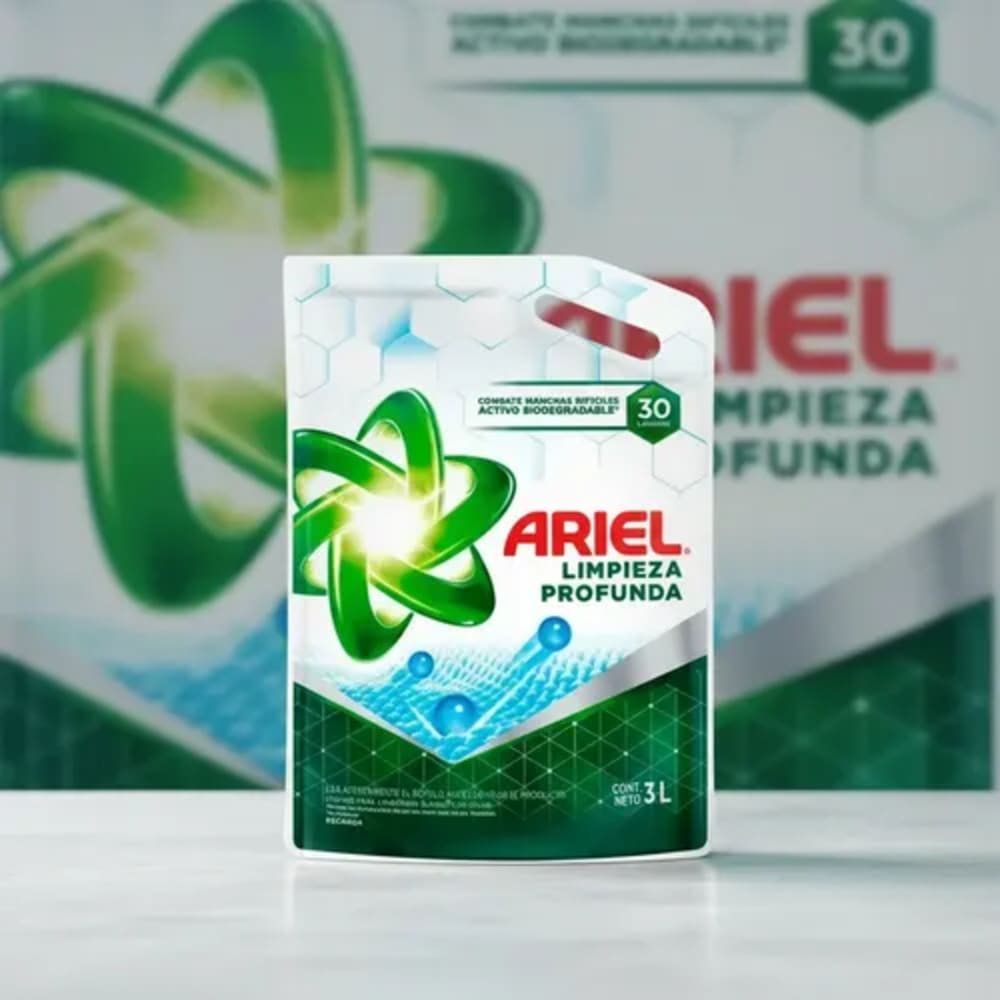 Jabon para la Ropa Ariel x3lts