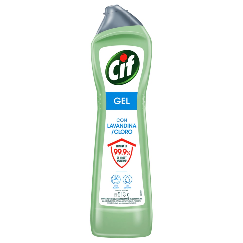 Cif en Gel con Lavandina