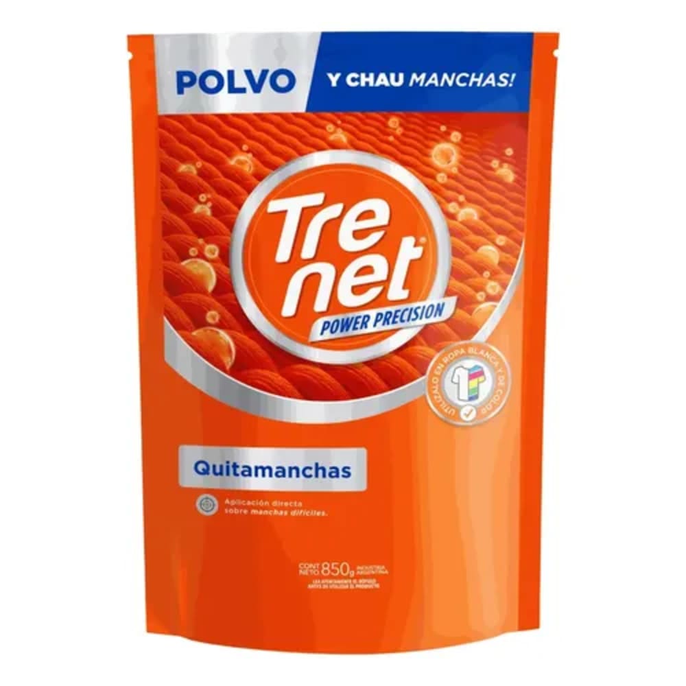 Trenet Quitamanchas para Ropa en Polvo Power Presicion 850g