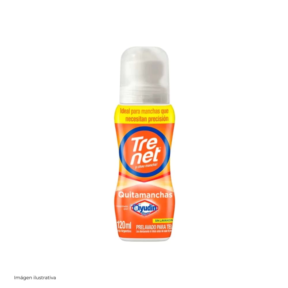 Trenet Quitamanchas Bolilla Pre Lavado 120 ml.