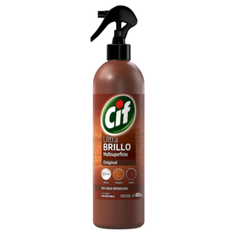 Lustramuebles Cif Auto brillo con Atomizador
