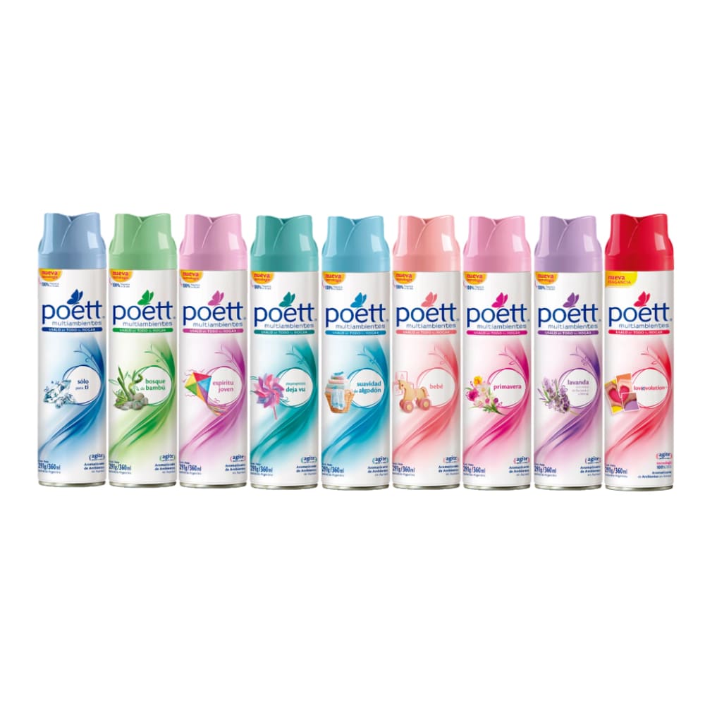 Desodorante de Ambiente Aerosol Poett x 360 ml
