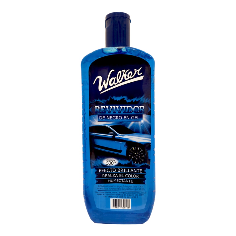 Revividor Negro En Gel Para Ruedas y Paragolpes