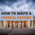 How To Write A Federal Resume