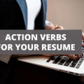 207 Action Verbs To Make Your Resume Pop