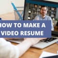 How To Make A Video Resume