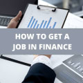 How To Get a Job in Finance [2024]