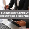 Business Development Executive Job Description