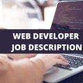 Web Developer Job Description