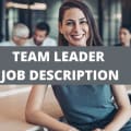 Team Leader Job Description