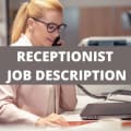 Receptionist Job Description