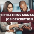 Operations Manager Job Description