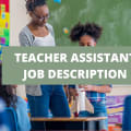 Teacher Assistant Job Description