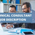 Technical Consultant Job Description