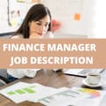 Finance Manager Job Description