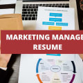 What To Include On A Marketing Manager Resume + Marketing Manager Skills