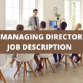 Managing Director Job Description