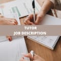 Tutor Job Description 