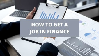 How To Get a Job in Finance [2024]