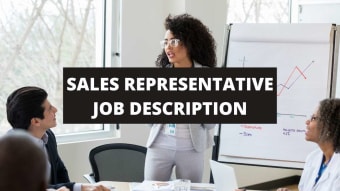 Sales Representative Job Description