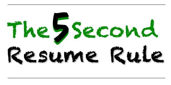 The 5 Second Resume Rule CareerCloud - 1478900263482 1SENK5H1XTLEODEZ2IAB 5secondresume Ttp5yp