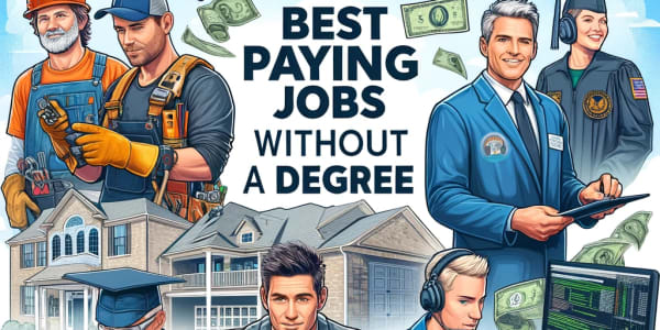 21 Of The Best Paying Jobs Without a Degree [2025] | CareerCloud