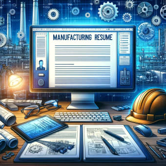 What To Include On A Manufacturing Resume + Manufacturing Skills