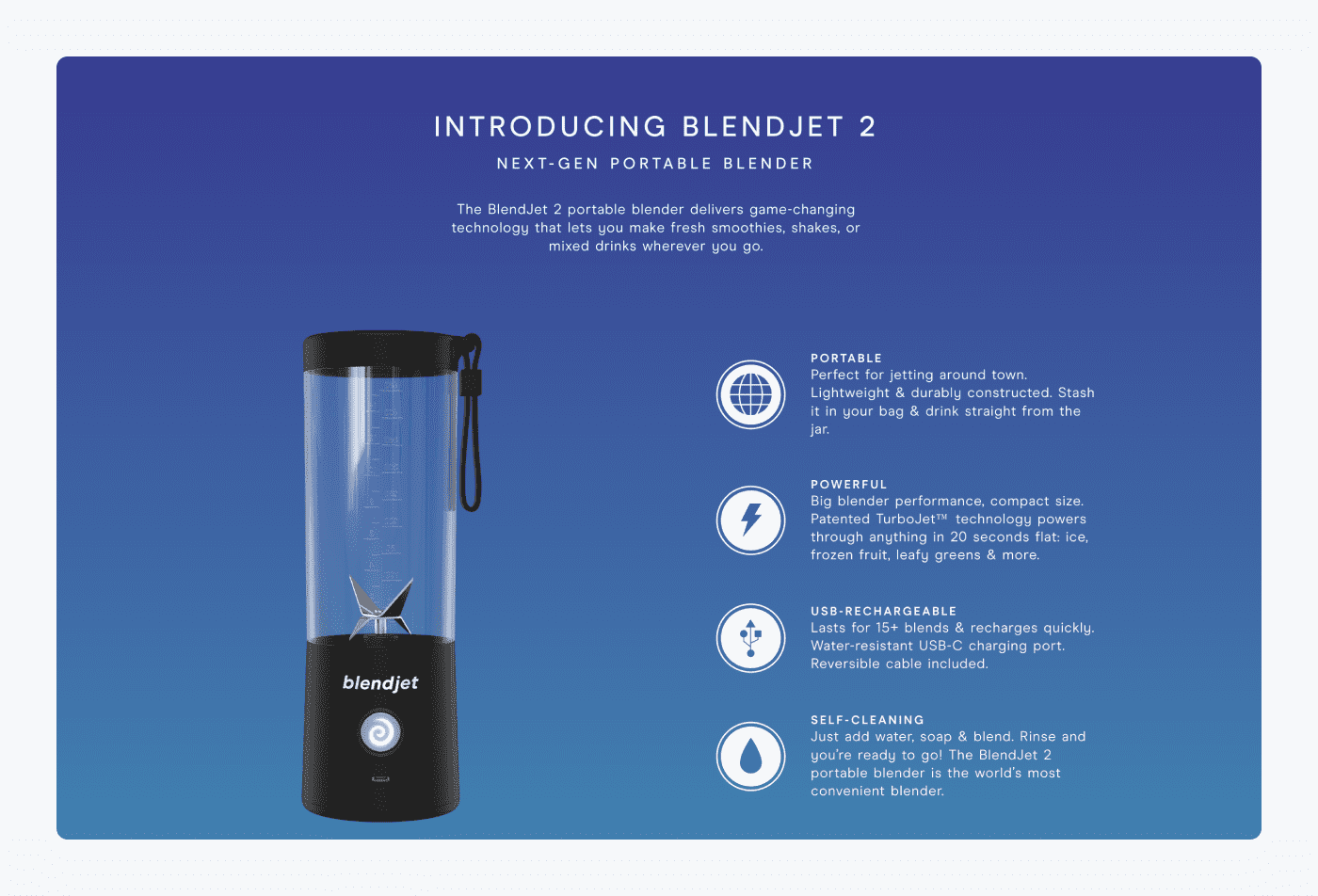 BlendJet Shopify store