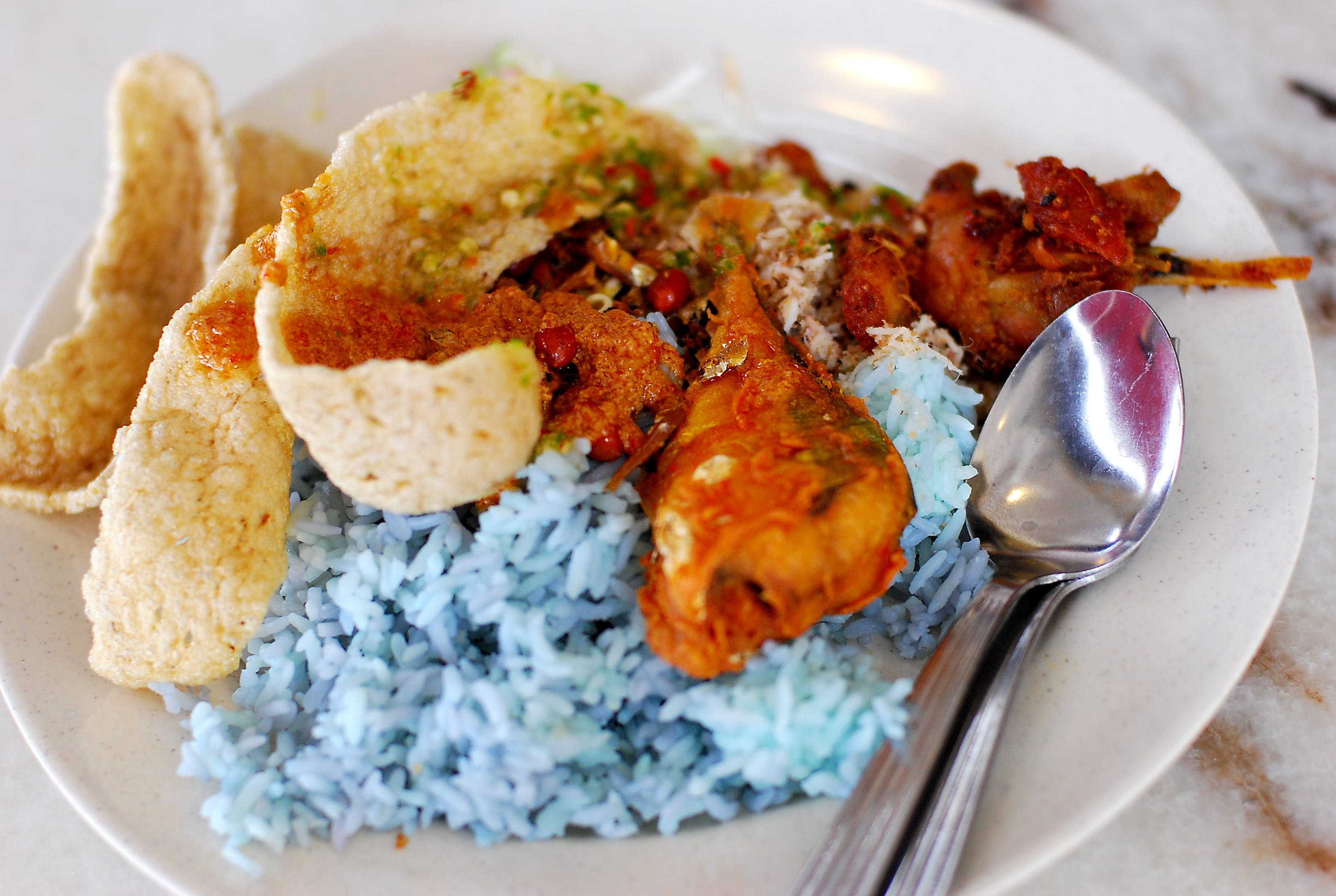 Butterfly Pea Flower Rice