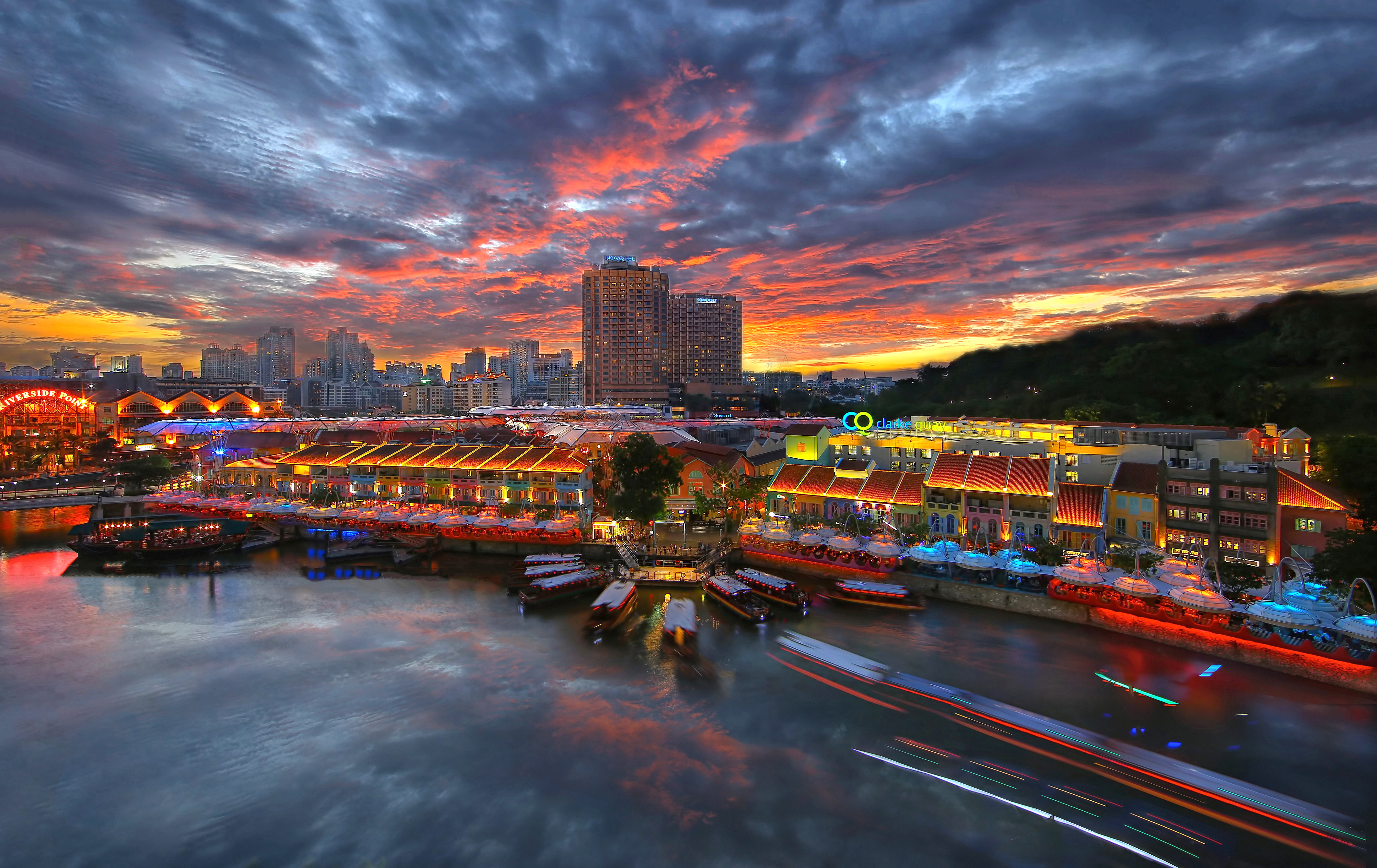 Clarke Quay Evenings