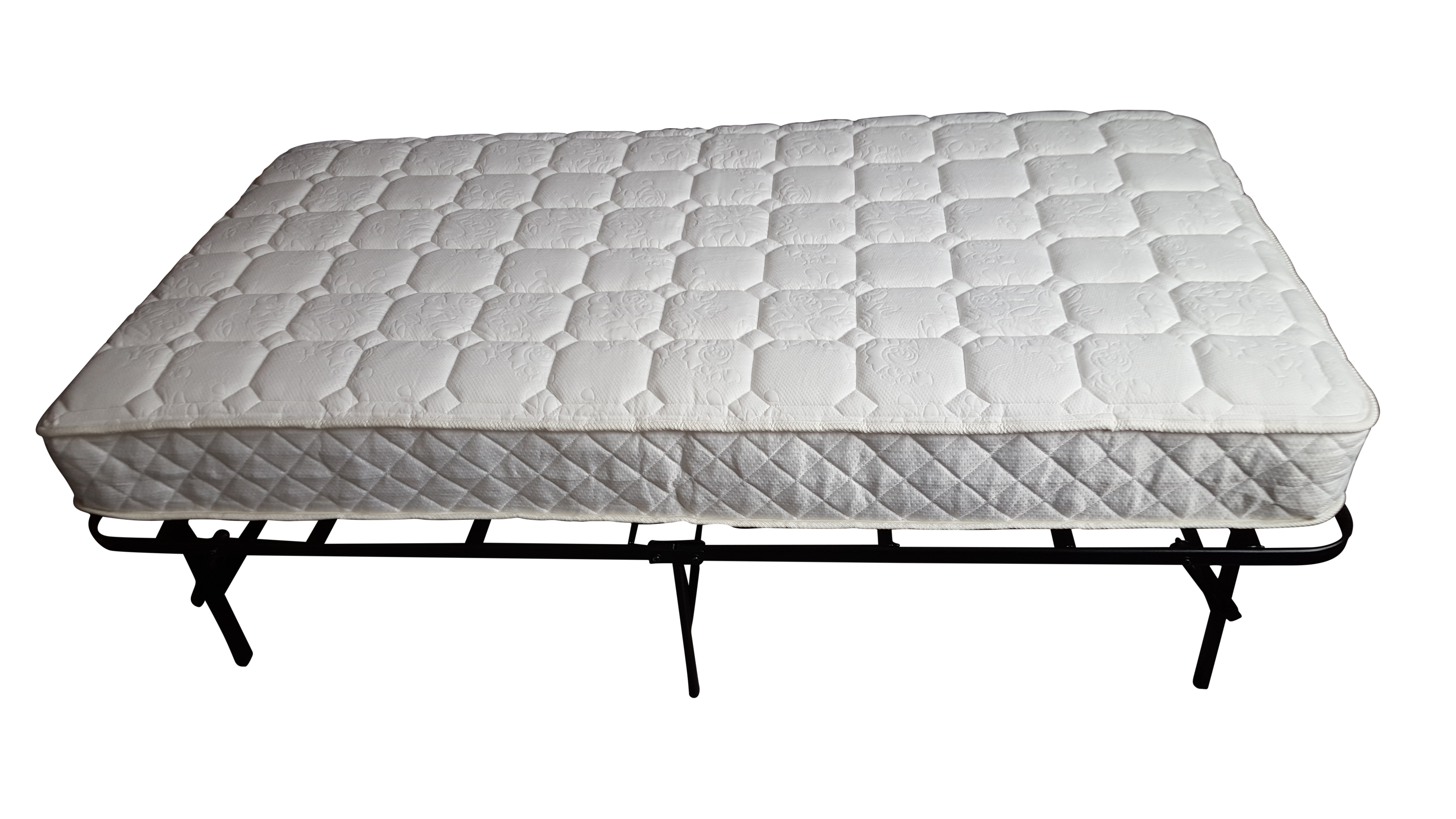 twin bed frame and mattress combo