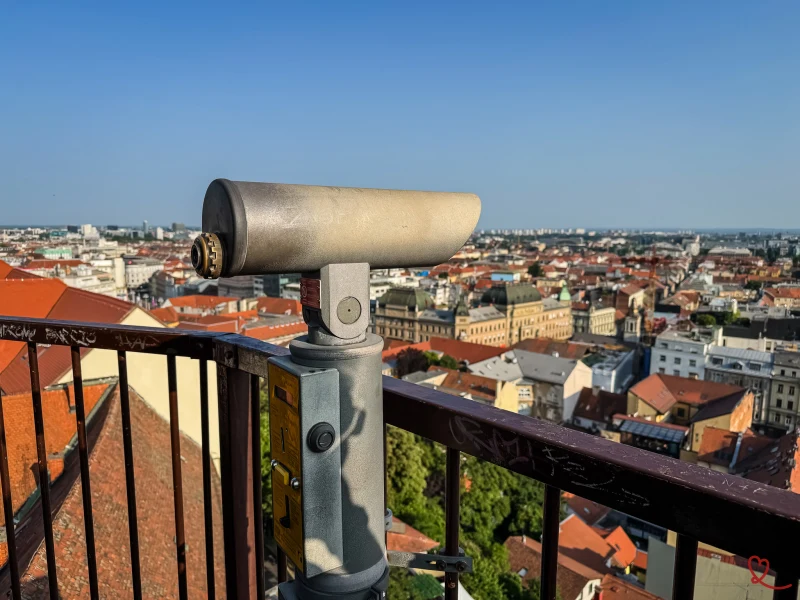 telescopio - Torre Kula Lotrščak - Zagabria