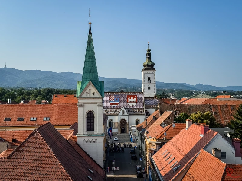 Chiesa di San Marco - Torre di Kula Lotrščak - Zagabria