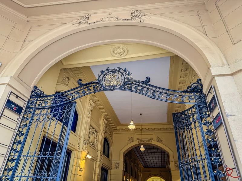 Wrought iron gate - Passage Octogone - Zagreb