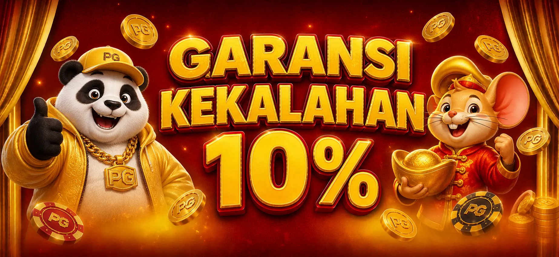 BONUS GARANSI KEKALAHAN 10%