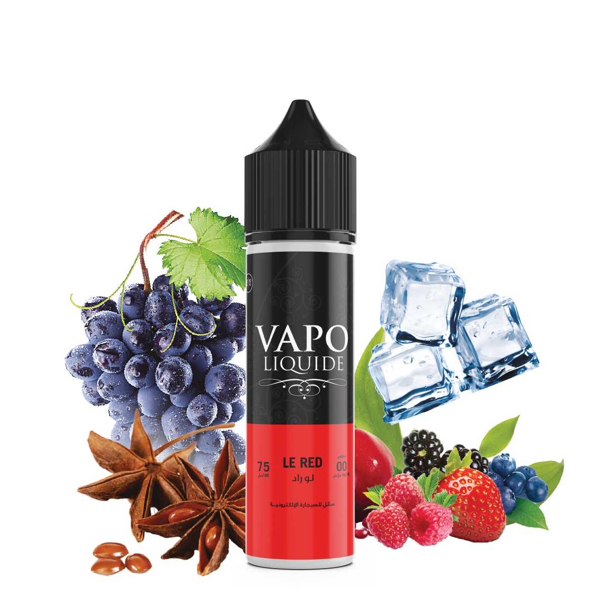 Vapo Liquide Le Red 75ml Vapo clope Vapo Liquide Le Red 75ml Vapo clope