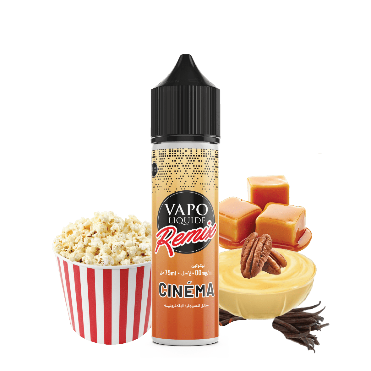 Vapo Liquide Remix Cinema 75ml Vapo clope Vapo Liquide Remix Cinema 75ml Vapo clope