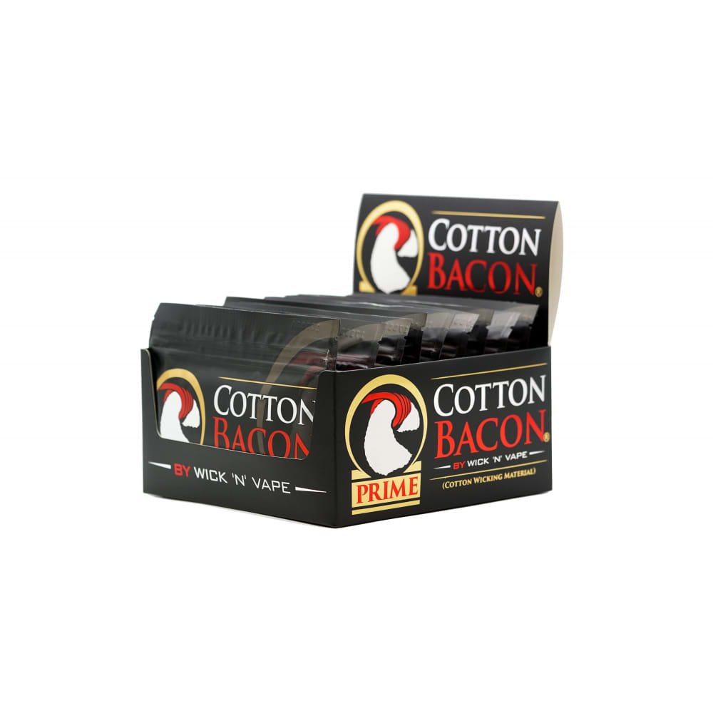 Wick 'n' Vape Cotton Bacon Prime Vapo clope Wick 'n' Vape Cotton Bacon Prime Vapo clope