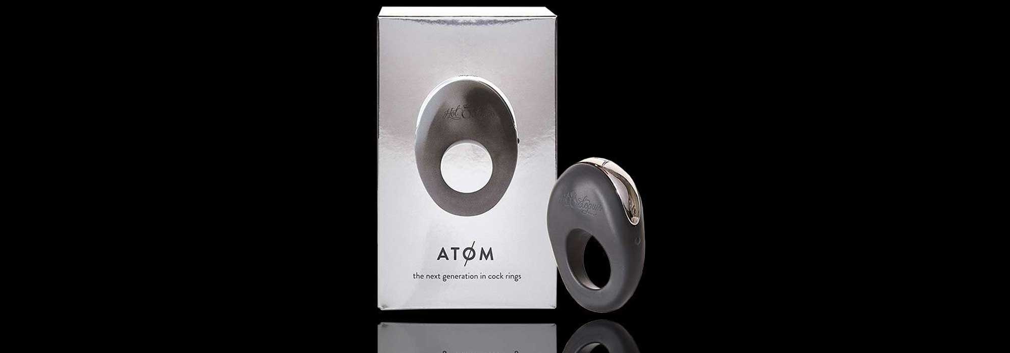 Atom beside its box