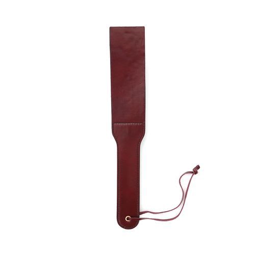 Red Leather Tawse Flogger