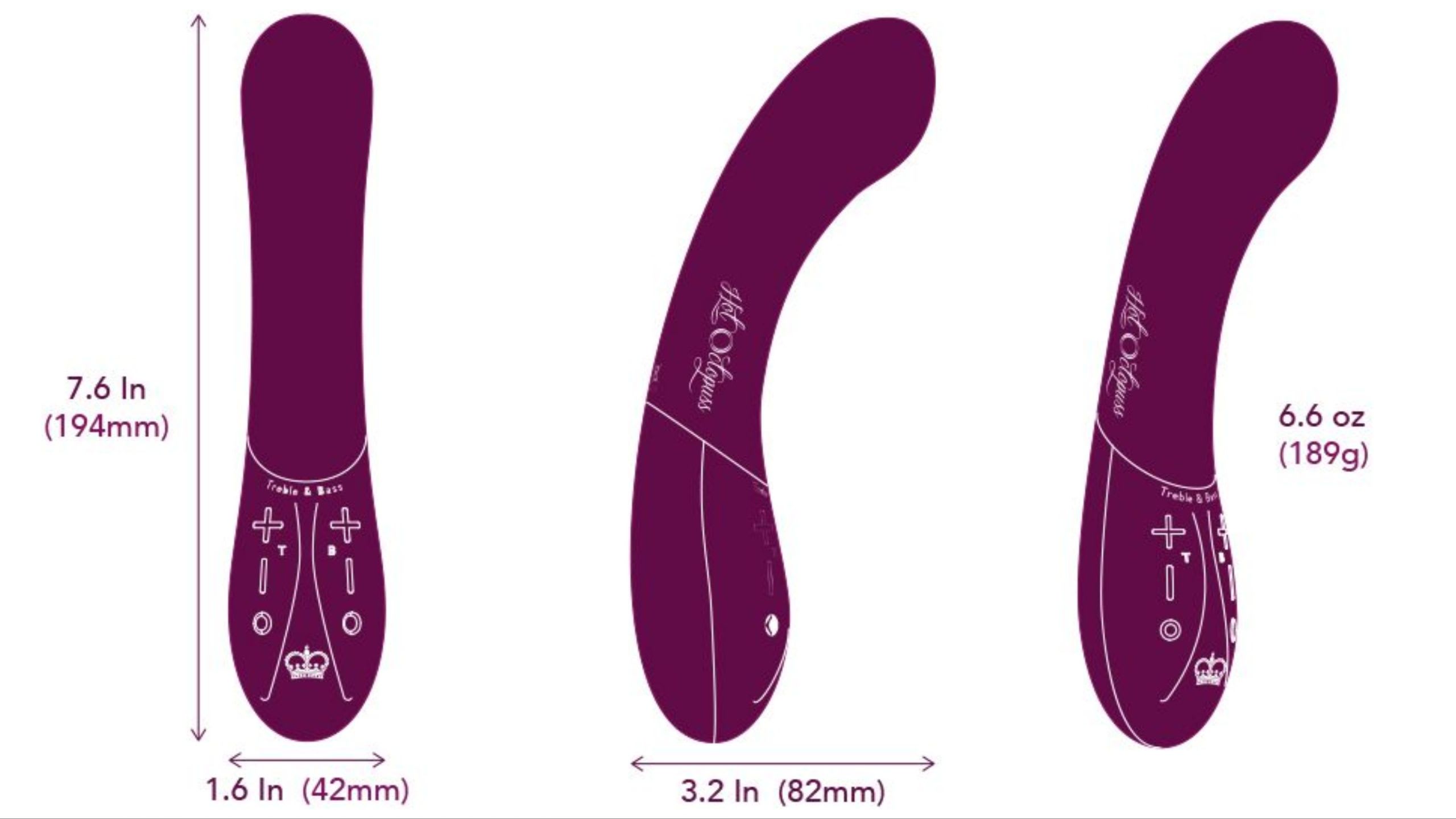 KURVE dimensions and weight