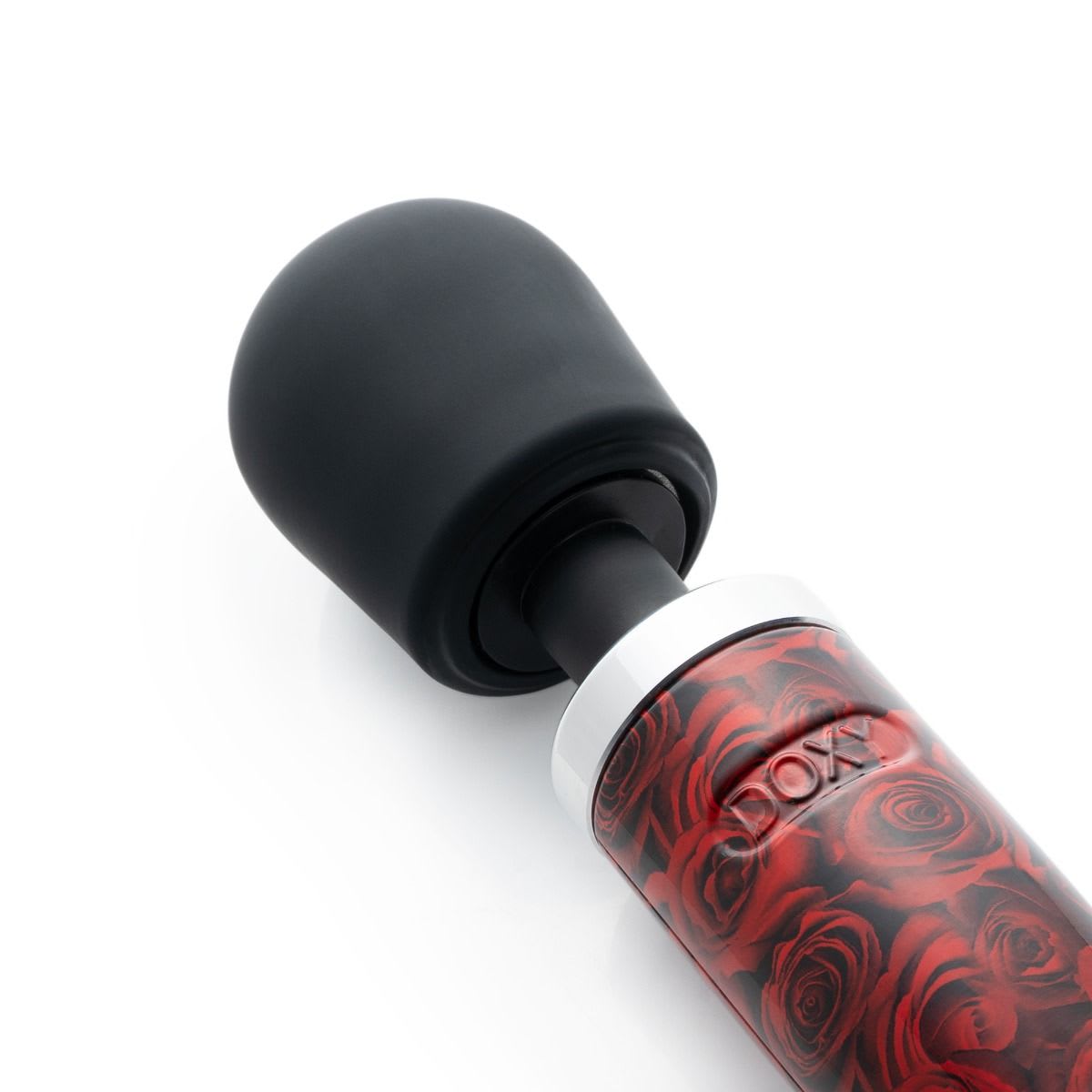 Close up of the doxy die cast massage wand tip