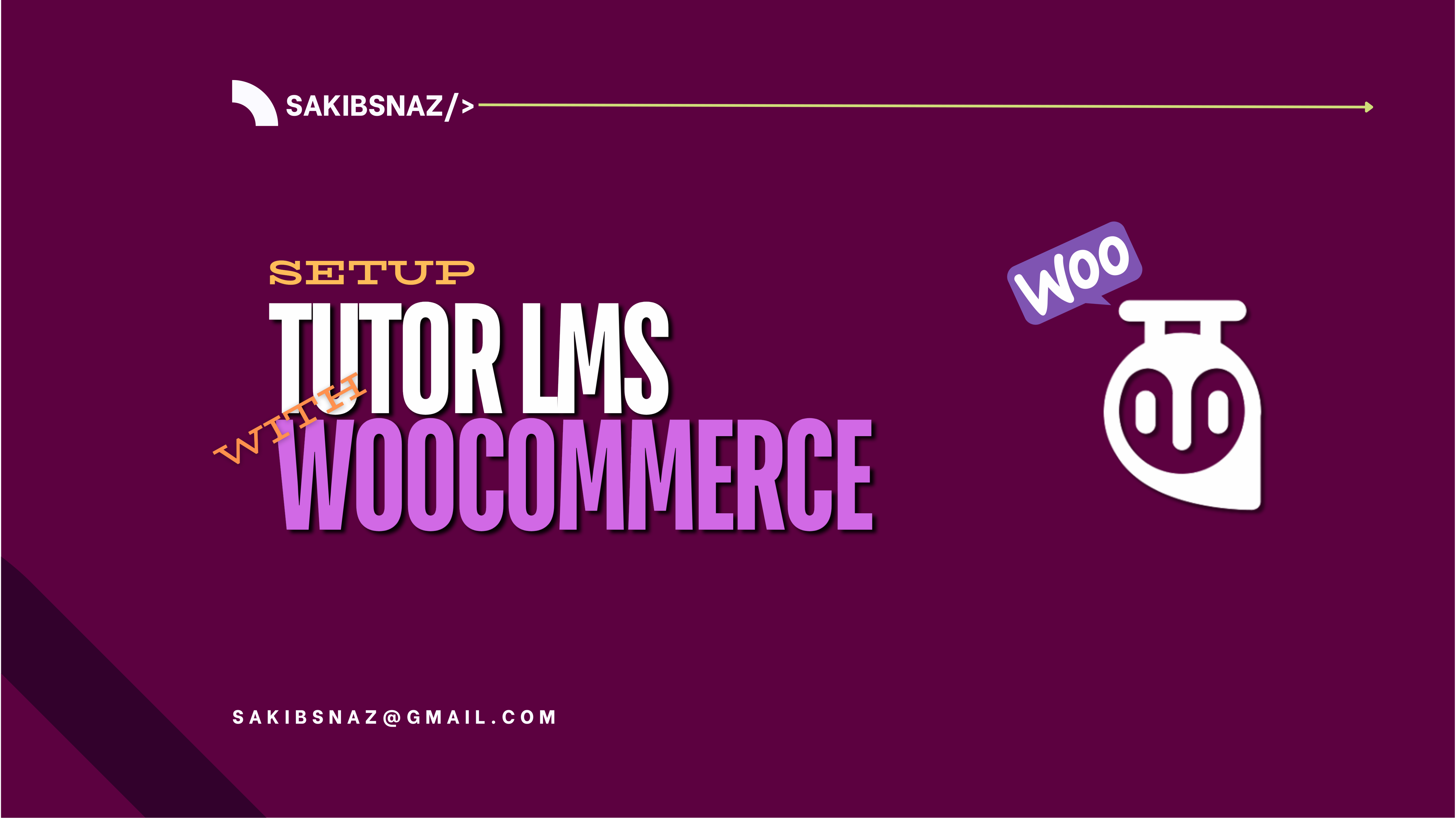 How to setup WooCommerce with Tutor LMS